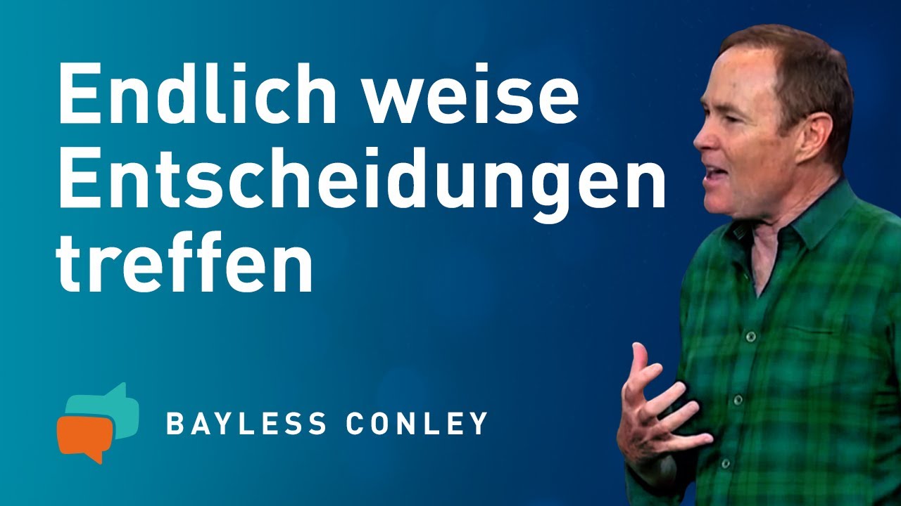 Wie der Heilige Geist 🕊️ dir Weisheit schenkt – Bayless Conley