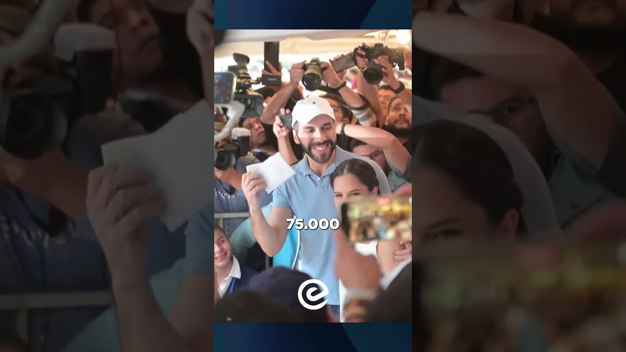 Nayib Bukele es reelegido como presidente de El Salvador