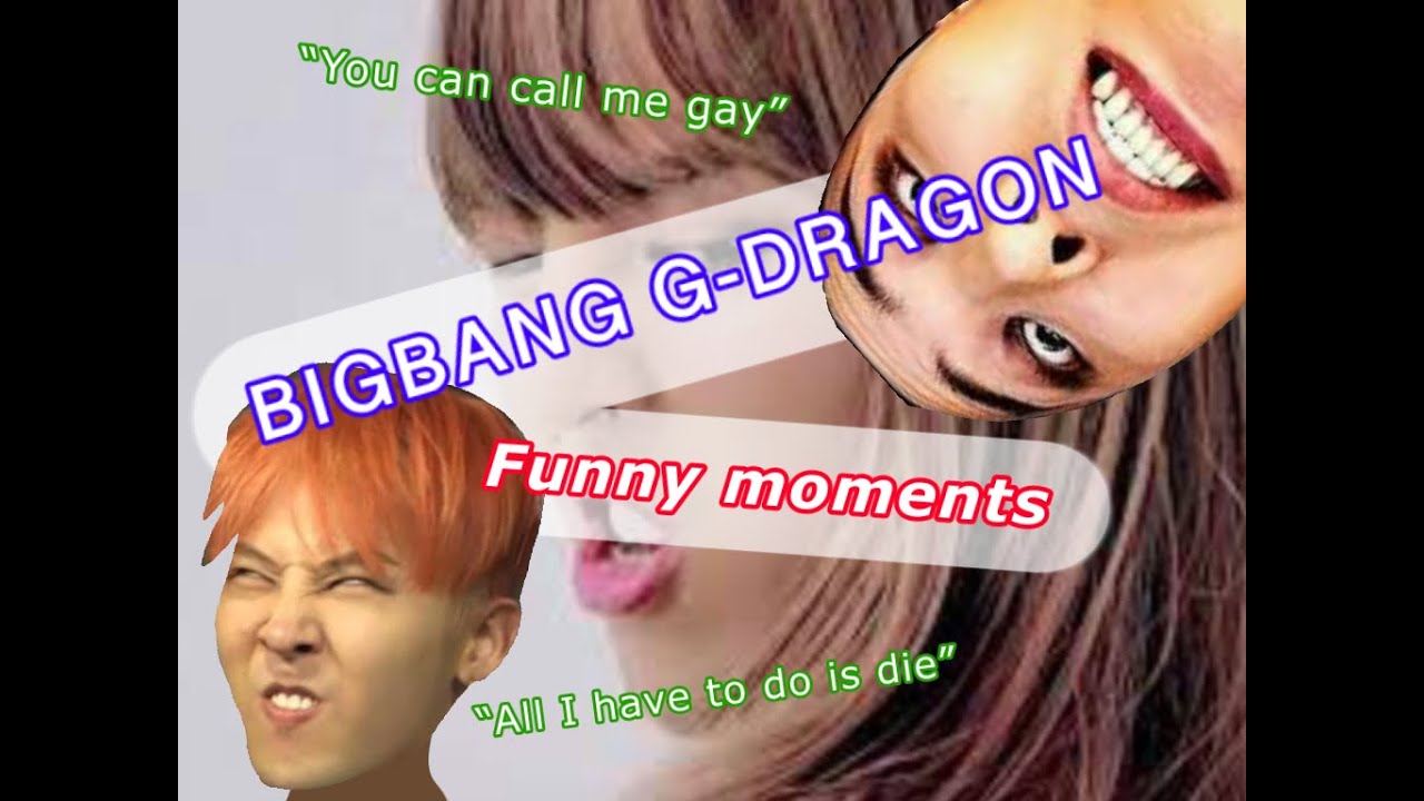 BIGBANG G-DRAGON - Funny moments [ENG SUB]