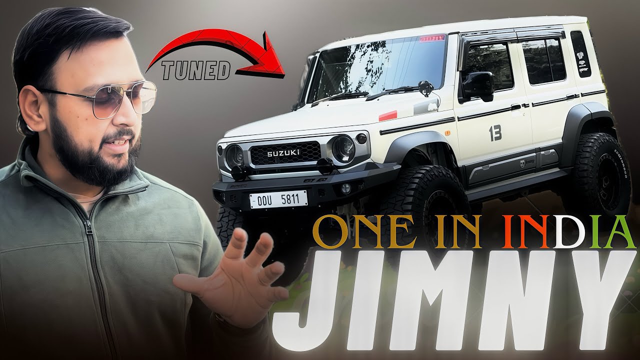 FIRST 80MM LIFTED JIMNY IN INDIA | MOST PRACTICAL JIMNY