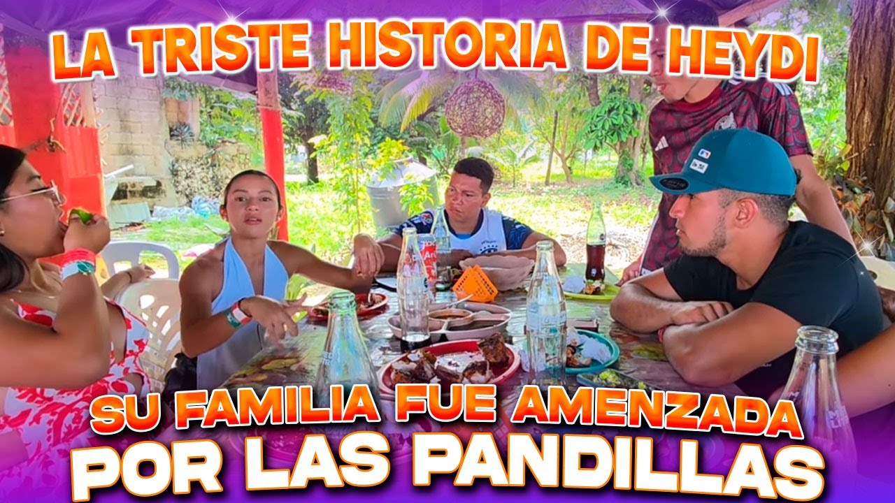HEYDI y su familia fueron victimas de las pandillas y nos cuenta su triste historia