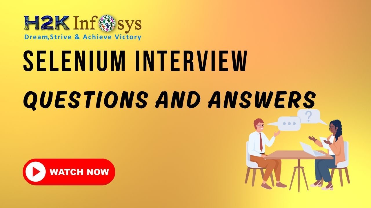 Top 5 Selenium Interview Questions And Answers