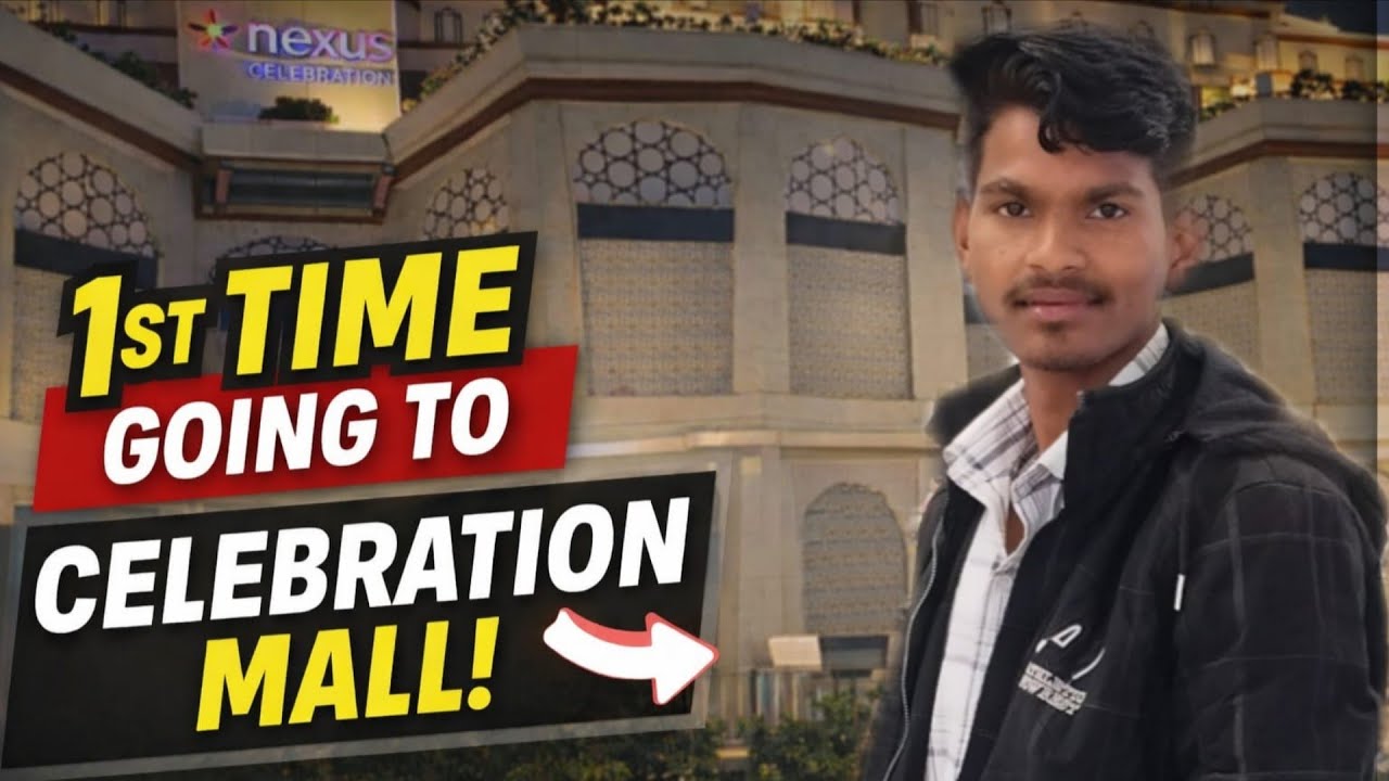 First time Udaipur celebration Mall visit 🥰