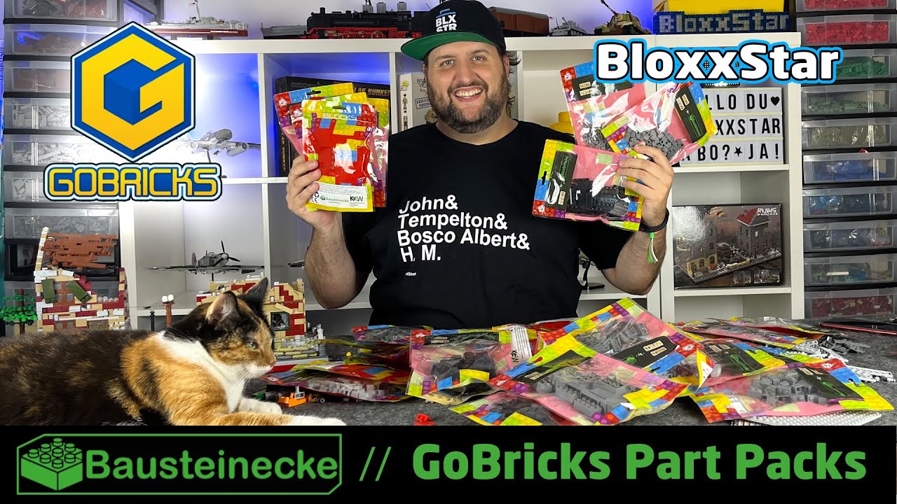 @Bausteinecke 🛍️ GoBricks Part Packs aus Deutschland 🛍️ Qualität in günstig? ▶️ UNBOXING & REVIEW 4K