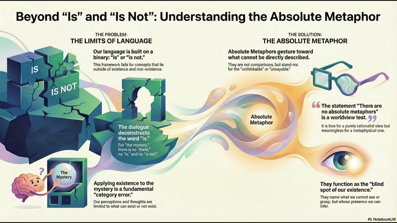 The Absolute Metaphor as an Identifier for the Blind Spot of our Existence