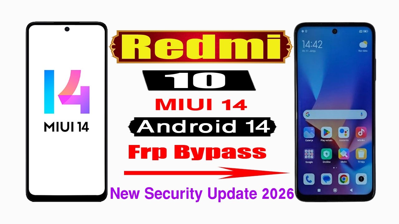 Xiaomi Redmi 10 Frp Bypass MIUI 14 Update | Without Pc/ Google Account Lock Unlock (New Method 2026)