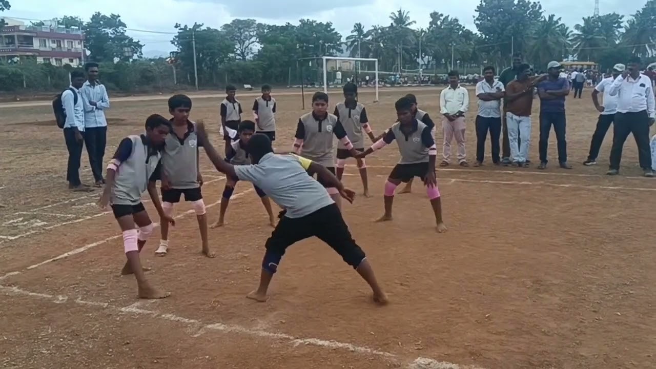 Kabaddi match between Republic international residential school and college V/S  Darsh school 