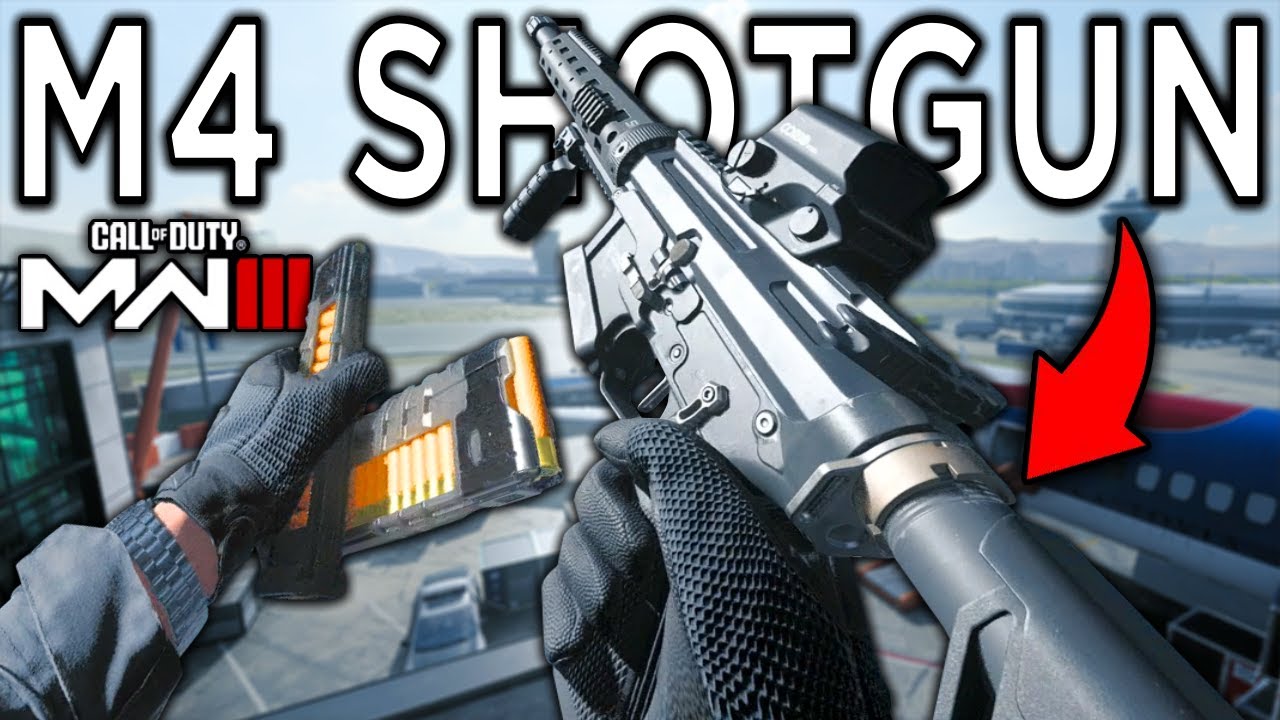 Full Auto M4 Shotgun (Riveter) - Modern Warfare 3 Multiplayer Gameplay