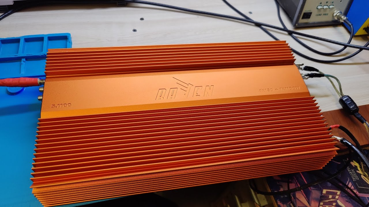 DL Audio 4.150 + 1.1000 замер усилителя