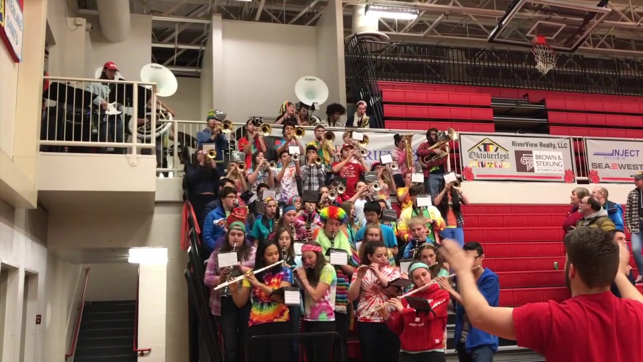 MSHS Pep Band - Basketball - 1-6-17