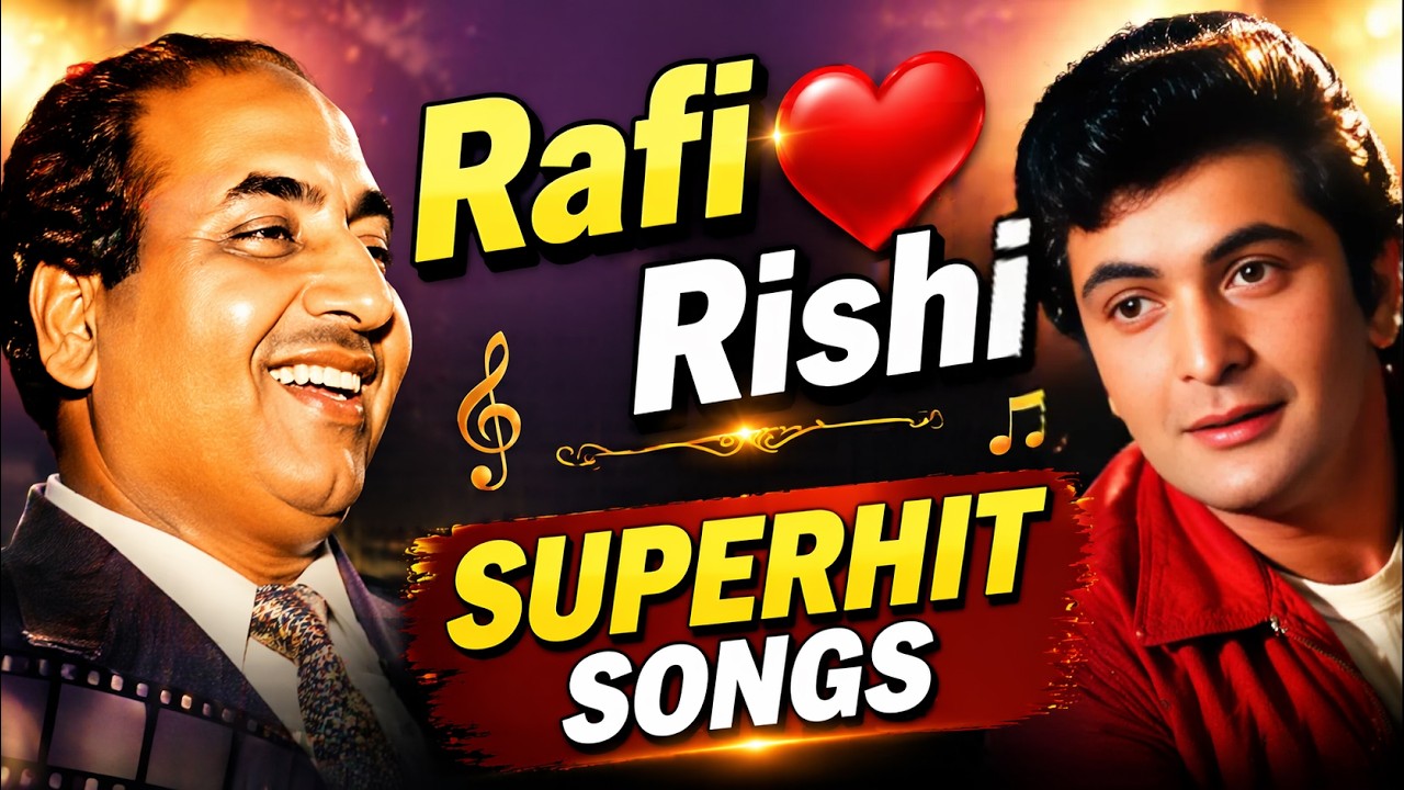 ऋषि कपूर पर फिल्माए गए रफी साहब के गाने? Mohammed Rafi Sahab  Singing For Rishi Kapoor