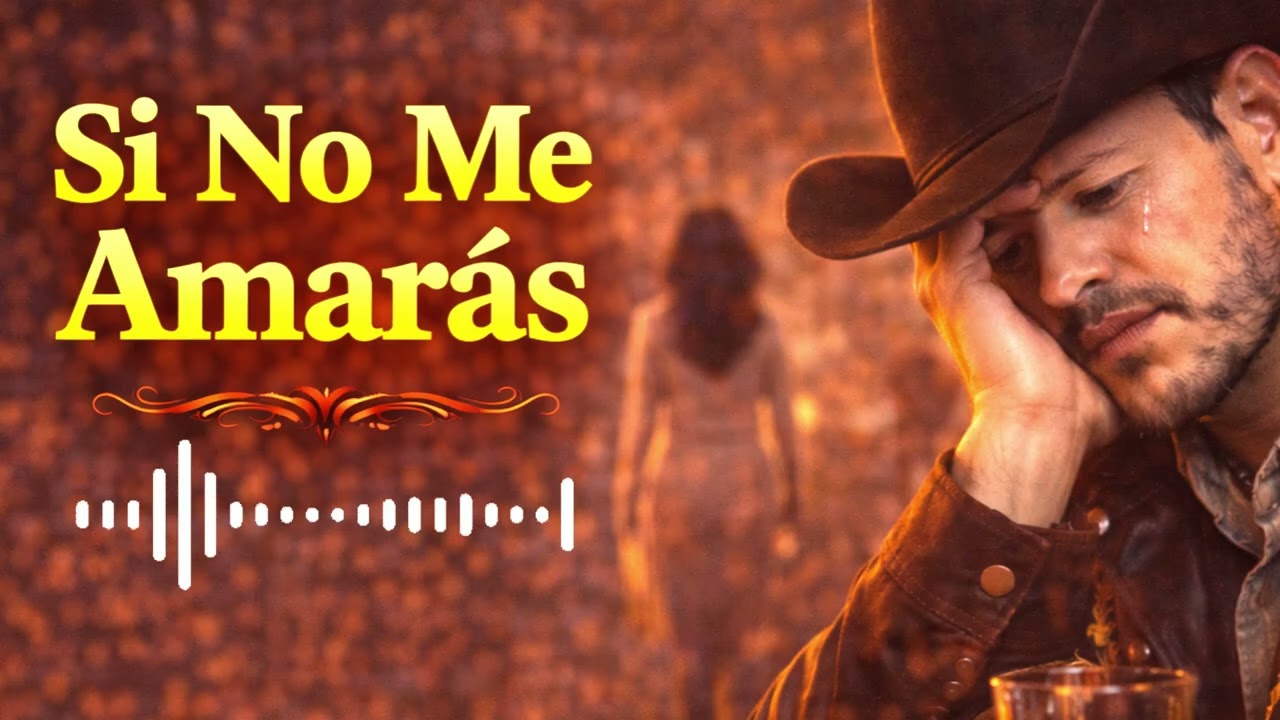 Si No Me Amaras | Ranchera Triste de Amor y Desilusión