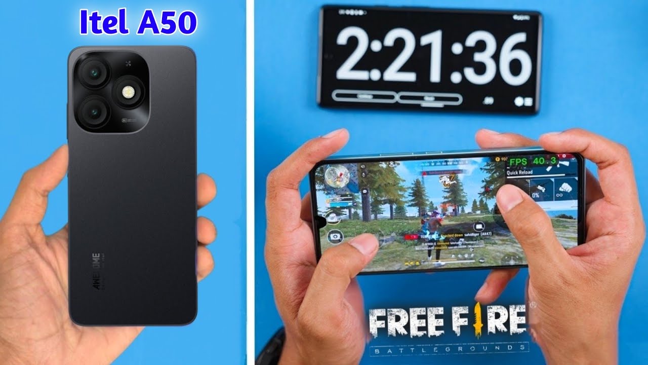 Itel A50 Free Fire Test | Itel 50 FF Gameplay | Itel A50 Gaming Test | Itel A50 Review | Itel A50