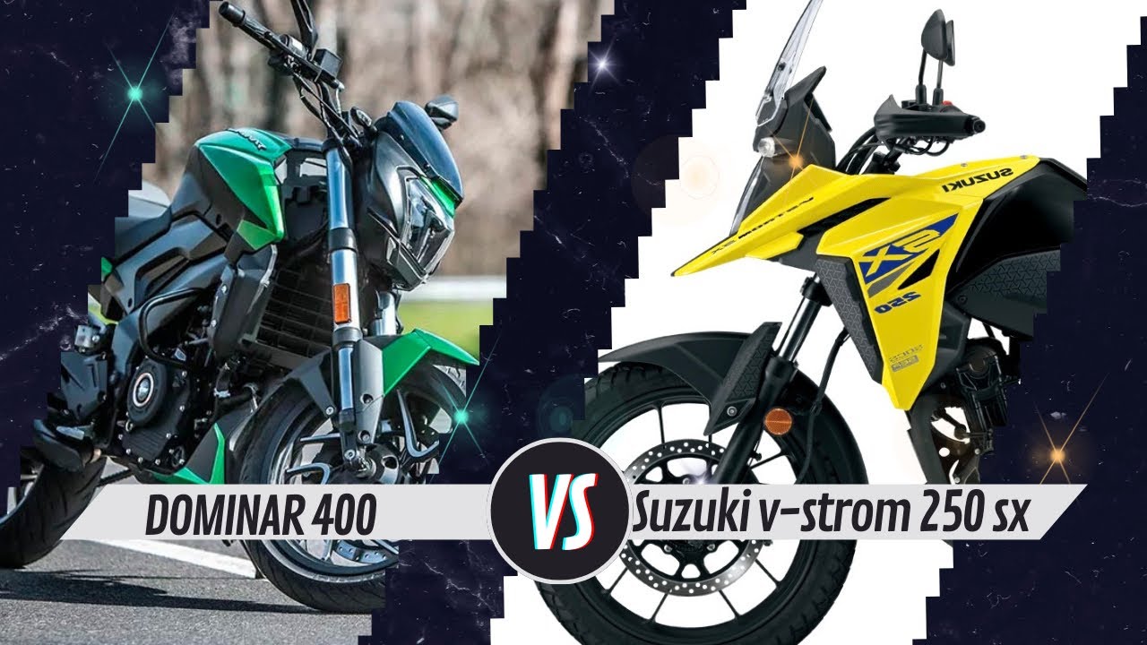 ¿Dominar 400 o V-Strom 250 SX? Cuál será la moto PERFECTA para ti??🫎🤔
