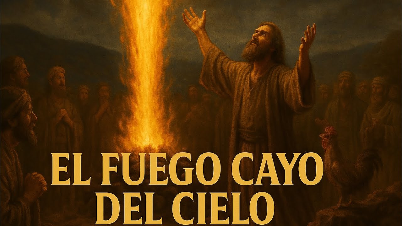 Fuego cayó del cielo #biblia #musica