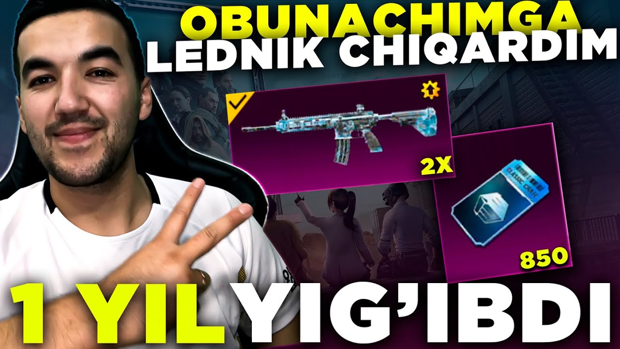 OBUNACHIMNI AKKAUNTIGA 4 TA LEDNIK CHIQDI MI? / 1000 TA KEYS OCHDIM