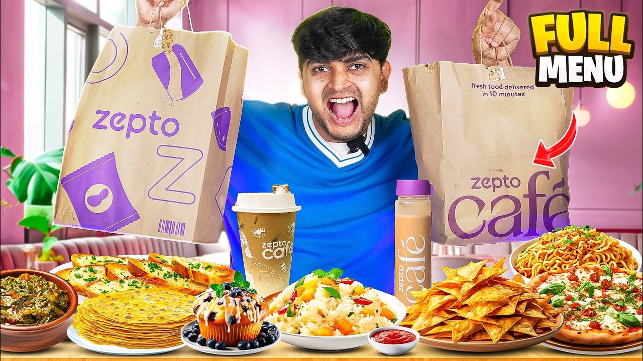 Trying Full Menu of Zepto Cafe