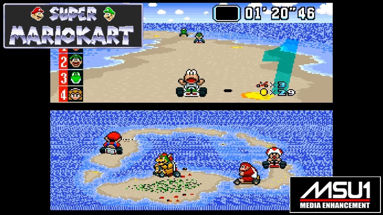 SNES MSU1 Super Mario Kart