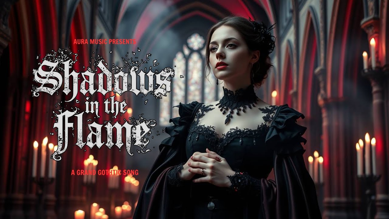 🎸Shadows In The Flame | 🦇A hauntingly beautiful gothic rock anthem | Official Music Video
