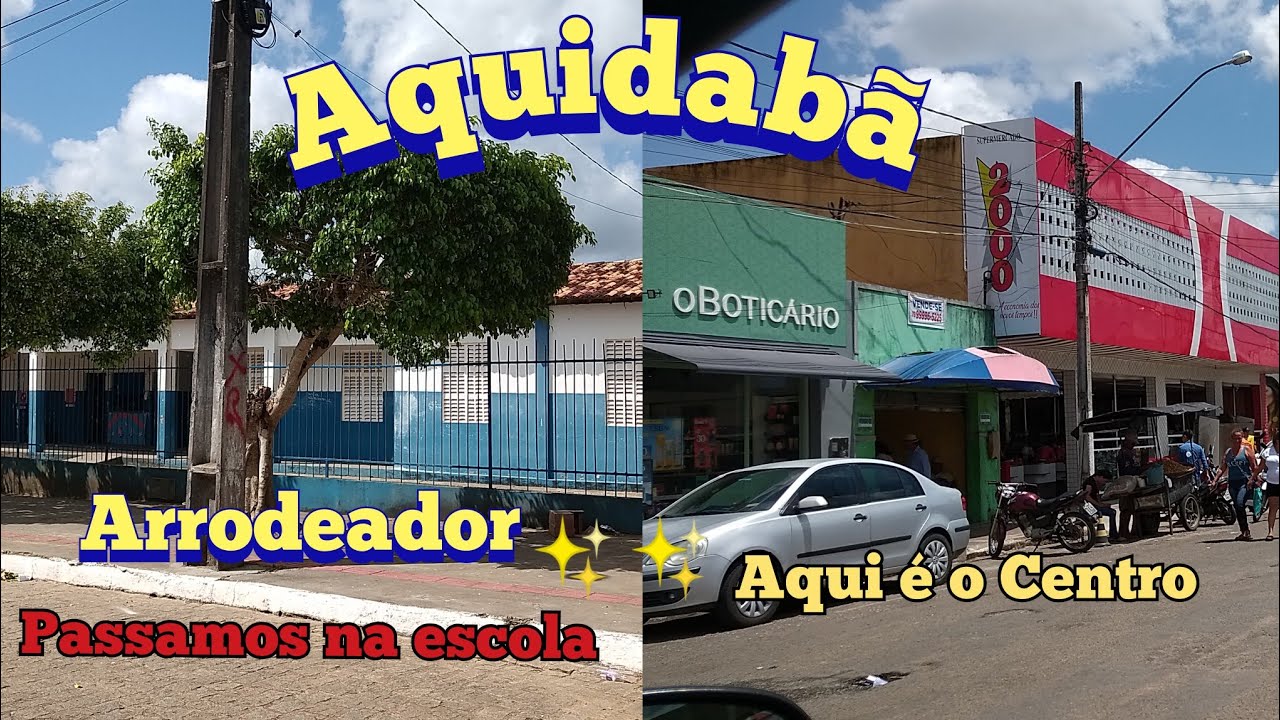 Aquidabã cidade do Sertão do nordeste Conheça essa linda cidade  /SE✨Ep 3