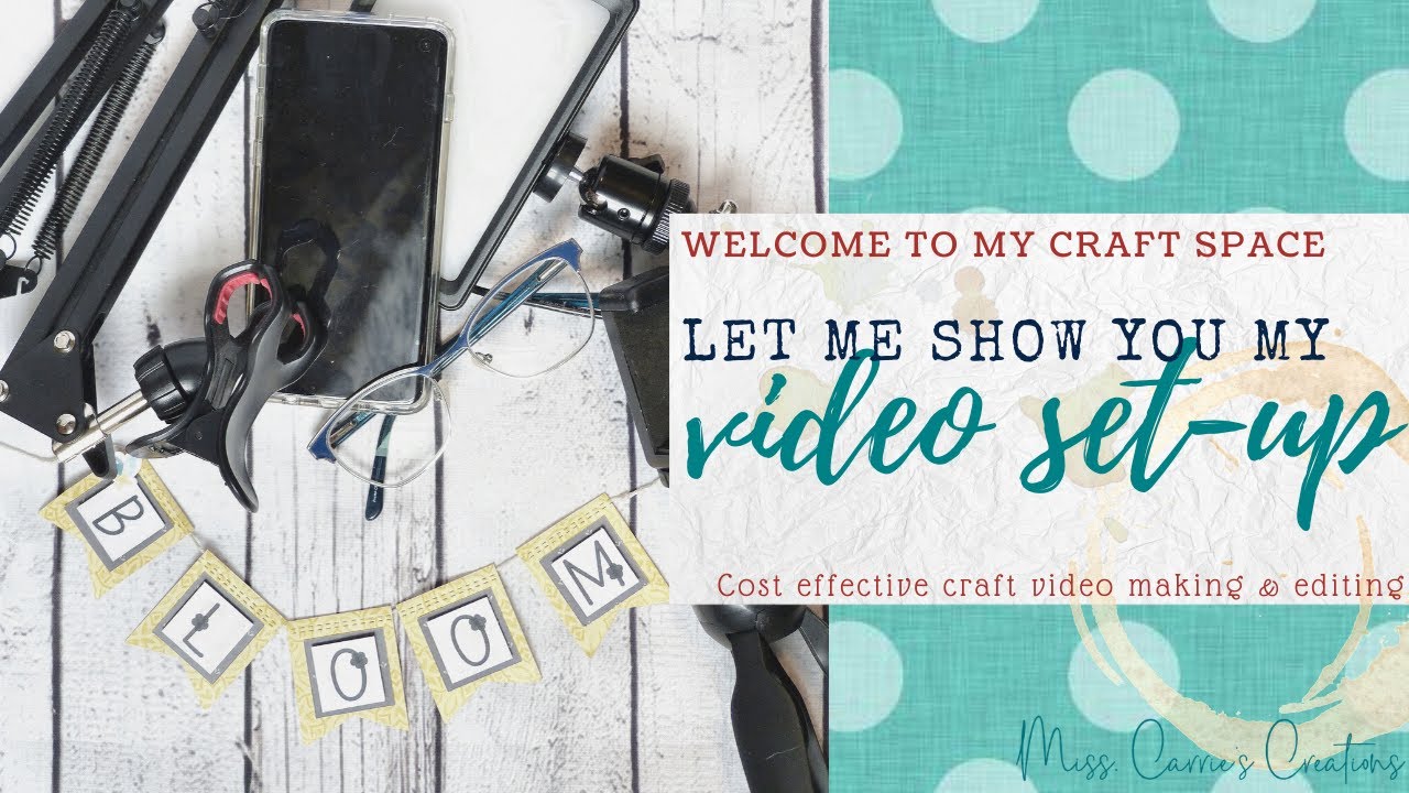 My Craft Space: Craft Video Recording Set-Up | Craftroom