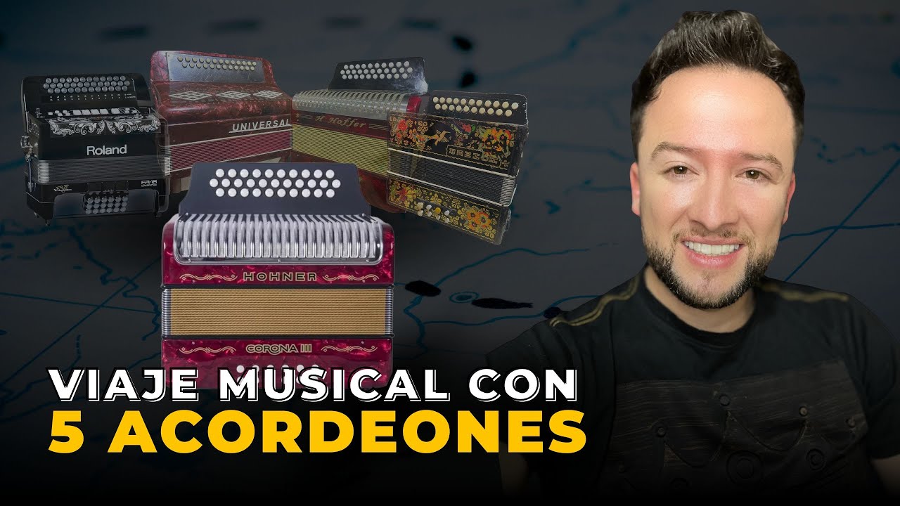 Ritmos latinoamericanos en el acordeón (un viaje musical)
