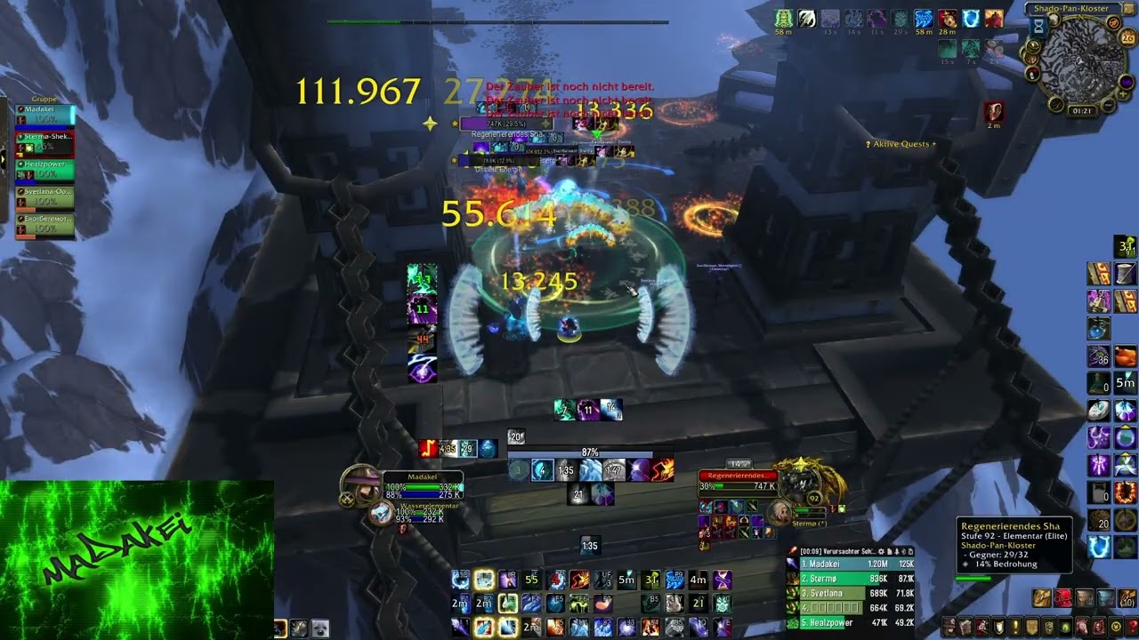 WoW CM Shado-Pan  PLATIN 🏆 | Mage Speedrun POV ❄️🔥