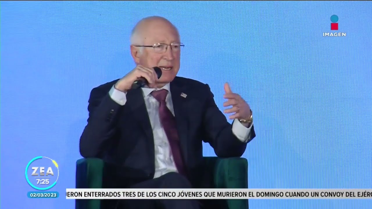 Ken Salazar celebra la marcha en defensa del INE | Noticias con Francisco Zea