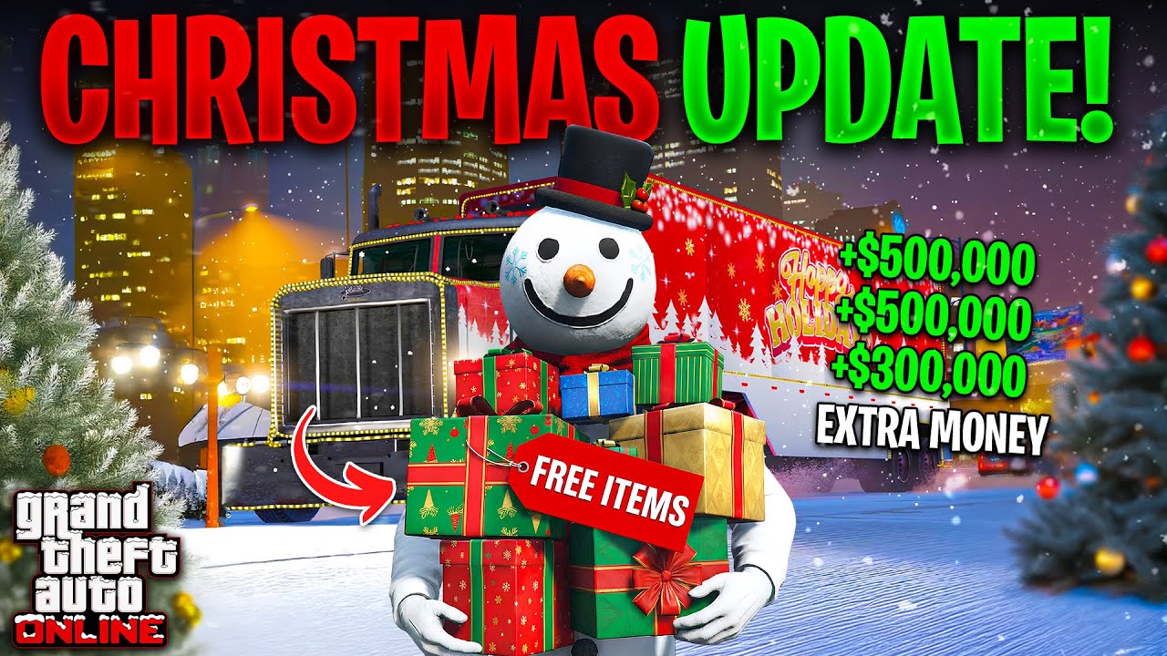 GTA Online Christmas Update 2025 (FULL Event Guide + ALL Rewards)