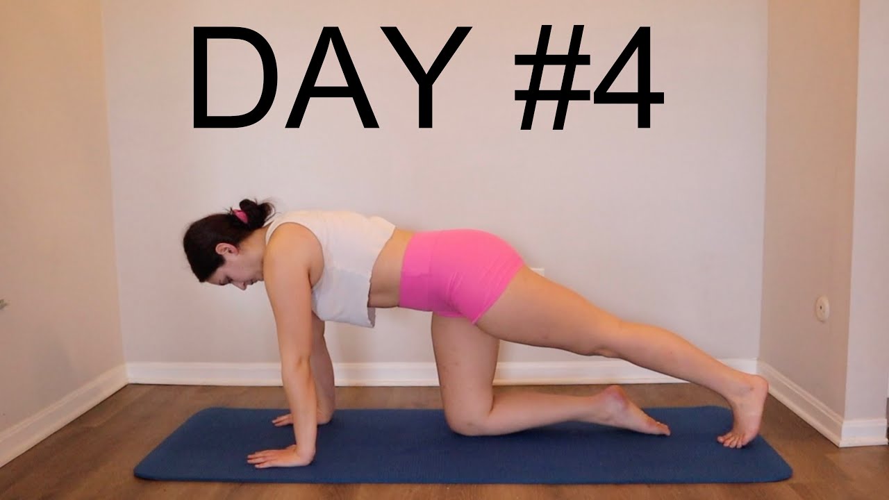 Day #4 New Years 30 Day Workout Challenge - Full Body 20 Min Pilates At Home No Equipment