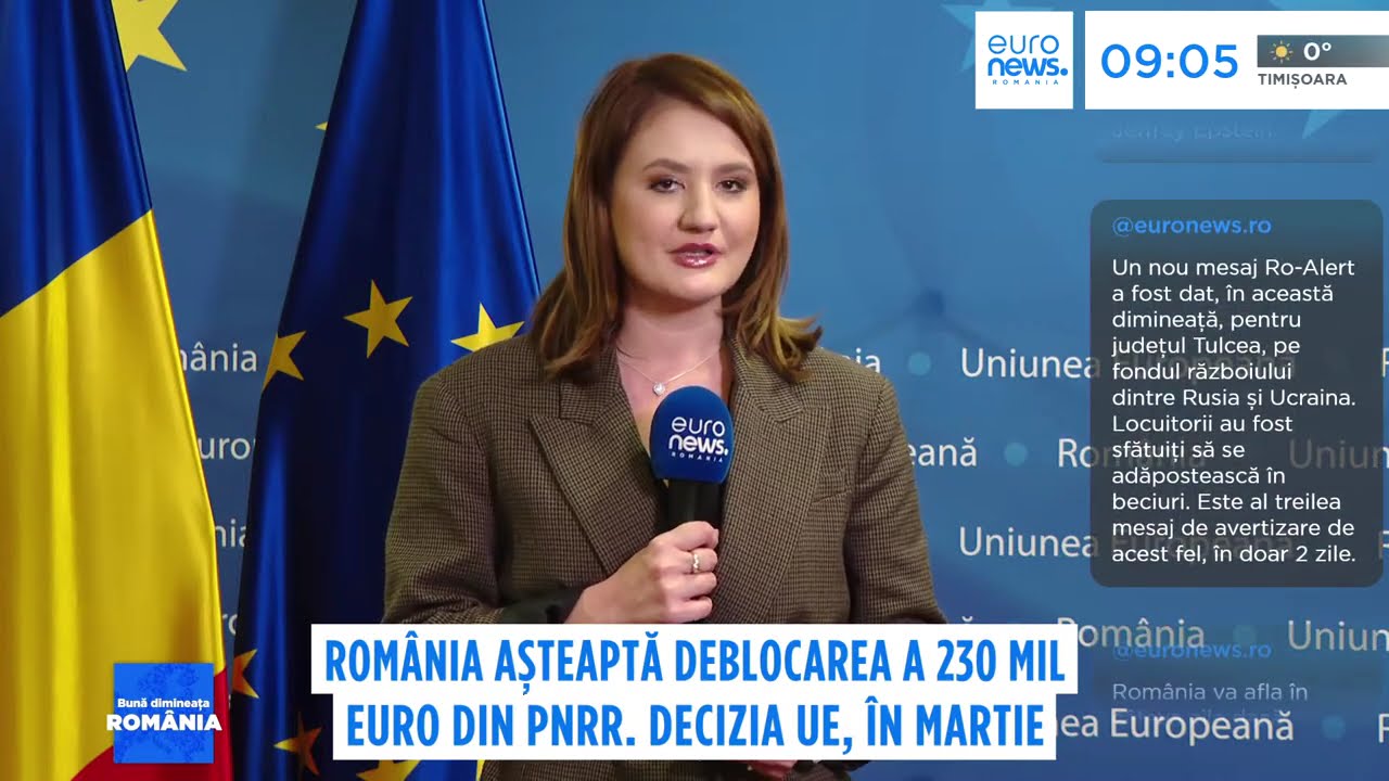 România așteaptă deblocarea a 230 de miliarde de euro din PNRR