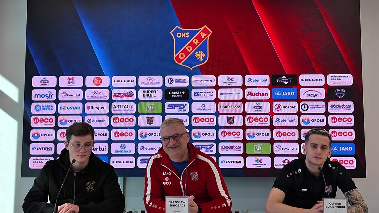 Konferencja prasowa przed meczem ze Stalą Mielec