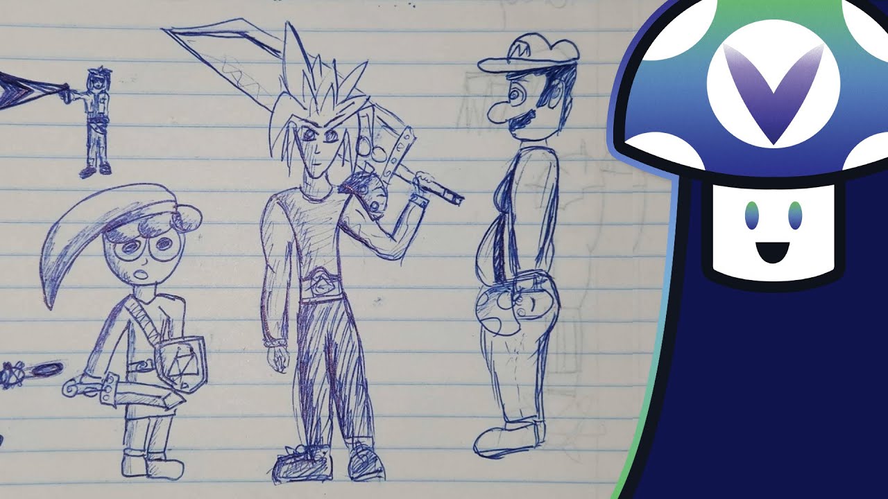Vinny shows his old Art