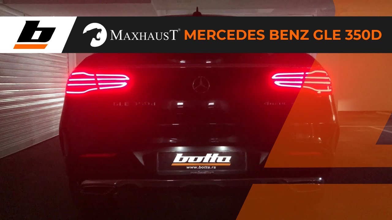 MAXHAUST Active Sound system Mercedes GLE 350d
