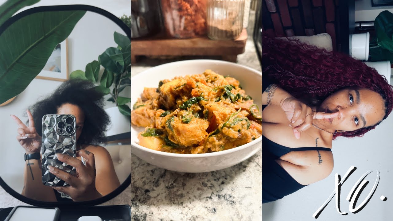 WEEKLY VLOG | #HOMESCHOOLING | NEW HAIR | MAKING SUNDAY DINNER: RECIPE INCLUDED