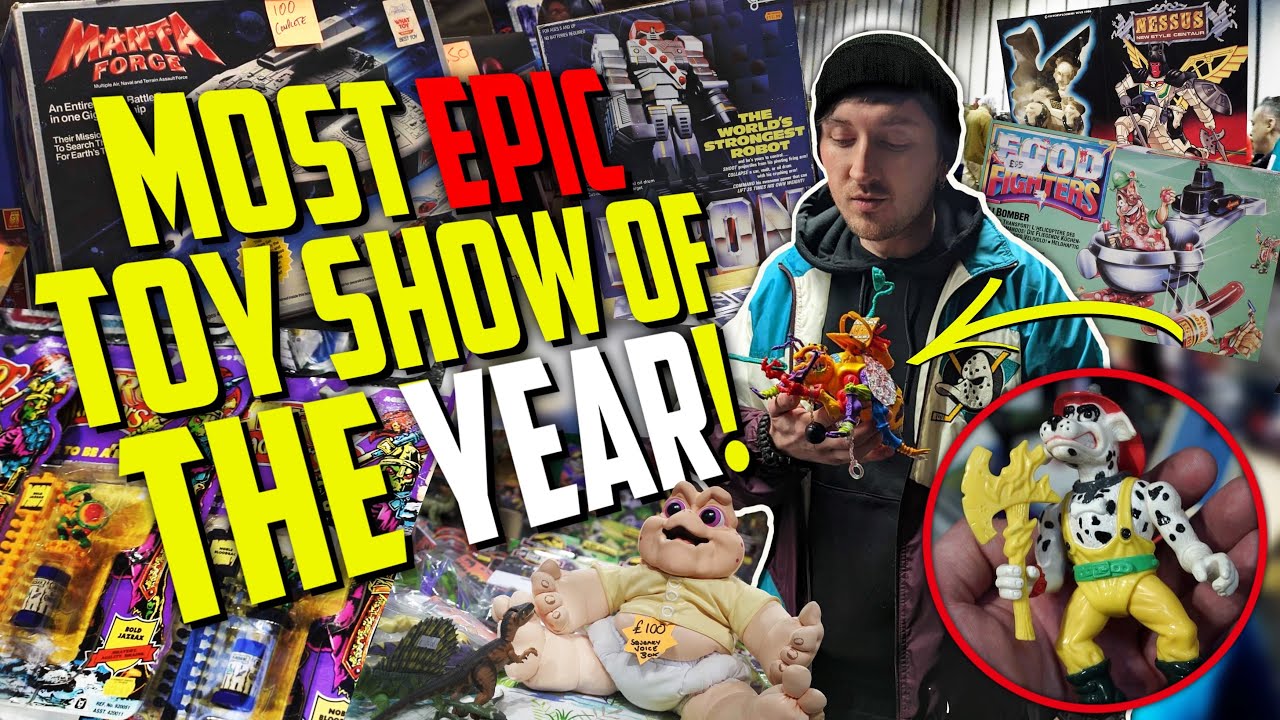 Toy Hunting At The NEC December 2022! Biggest UK Retro & Vintage Toy Show in the UK!