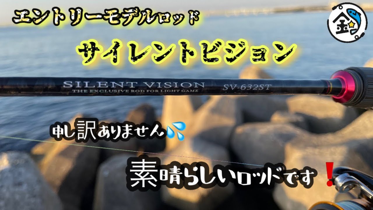 エントリーモデルロッド　サイレントビジョンおすすめです❗️