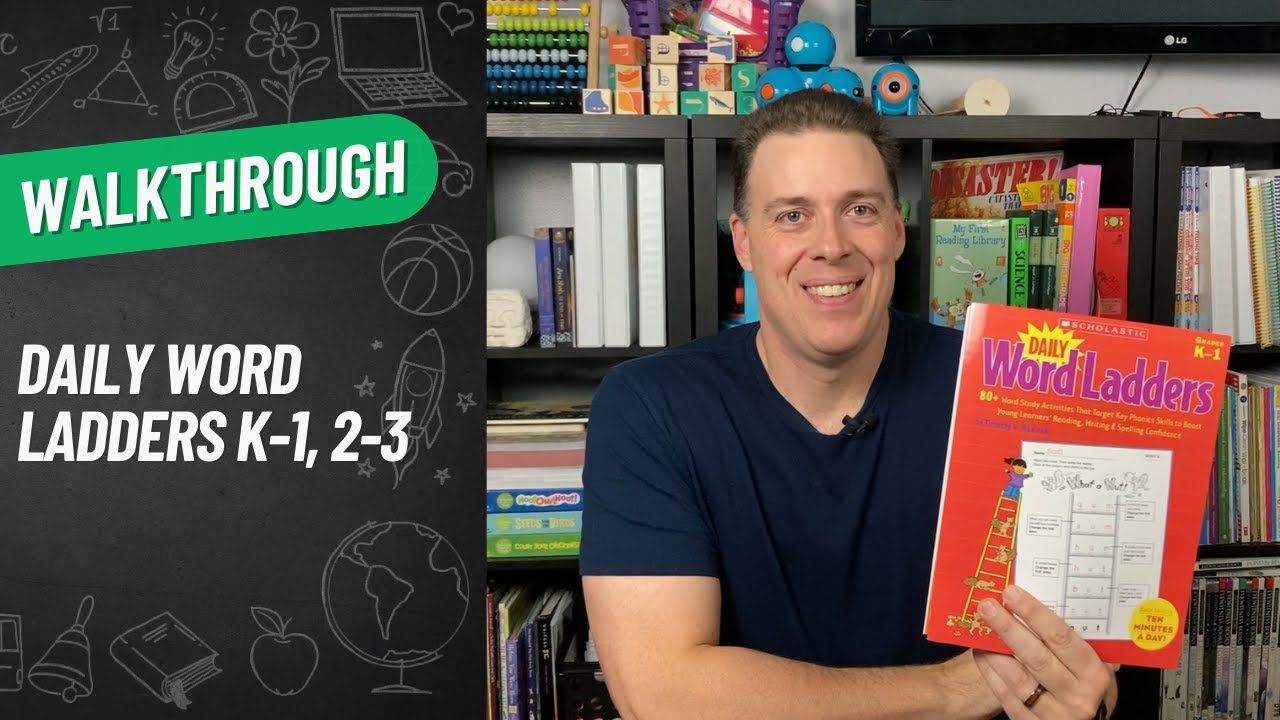 Daily Word Ladders K-1 and 2-3 Workbooks Review & Walkthrough | Secular Homeschooling
