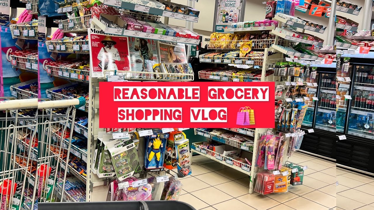 Grocery shopping vlog | South African Youtuber | #food #groceryvlog