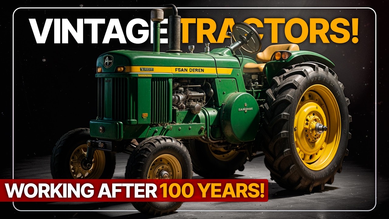 20 VINTAGE Tractors Ever Built of All Time!