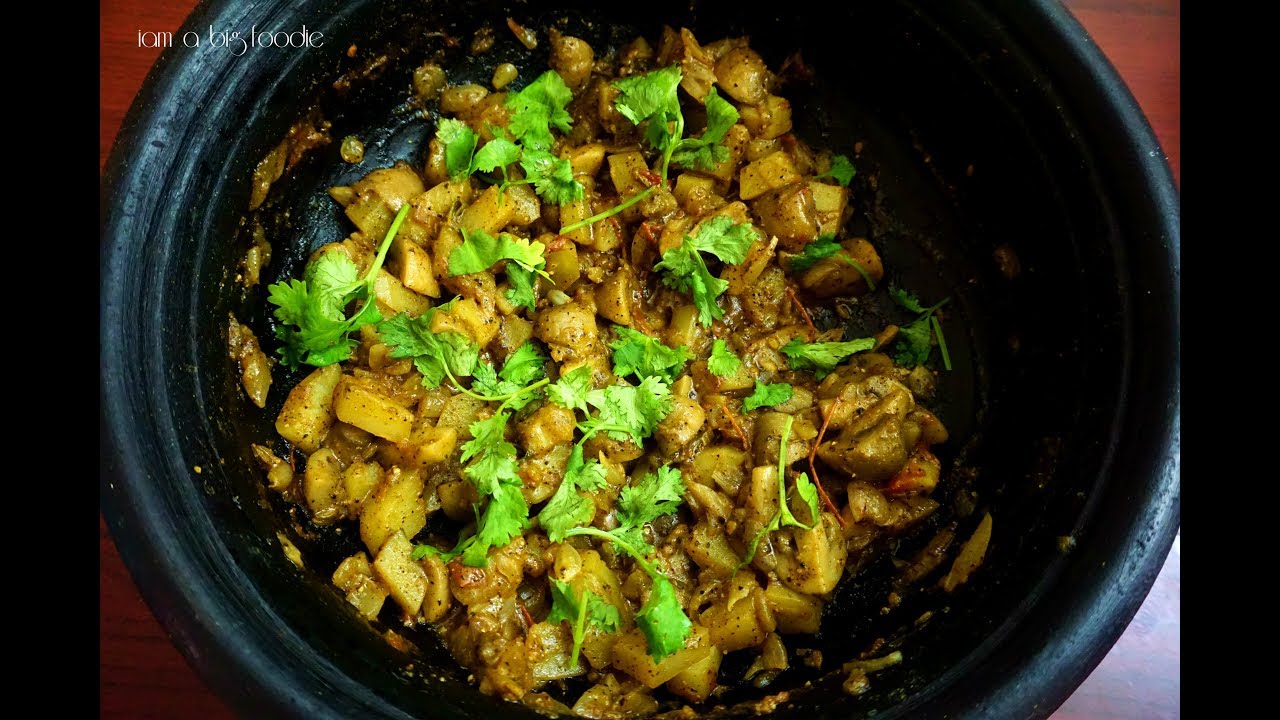 Mushroom Potato pepper Curry .!!|||delicious mushroom recipe for chapathi