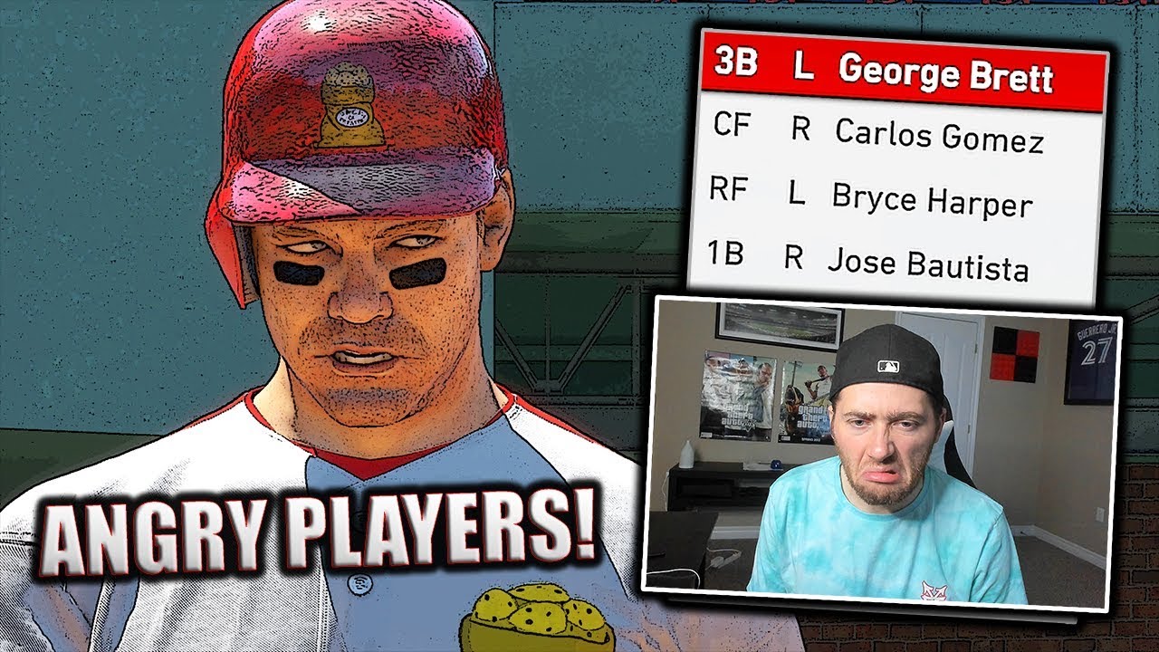 ANGRIEST PLAYERS TEAM BUILD! MLB THE SHOW 19 DIAMOND DYNASTY