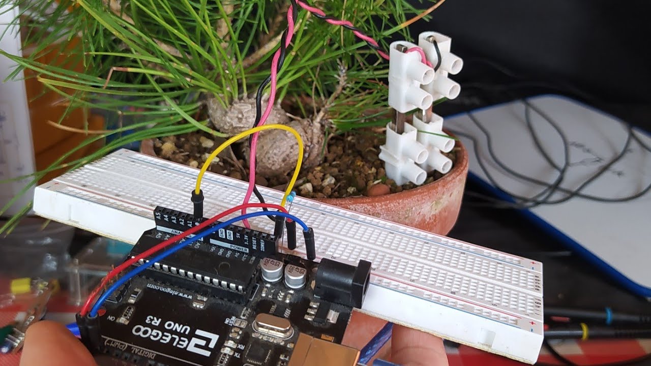 Curso de Arduino. Proyecto sensor de humedad del suelo anti corrosión