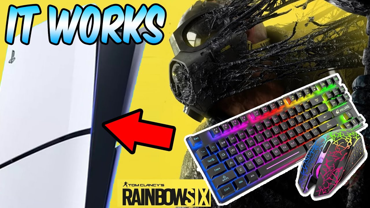 MNK + Rainbow Six + PS5? Да, пожалуйста!