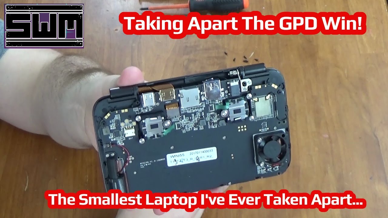 Taking Apart The GPD Win! - Tech Wave!