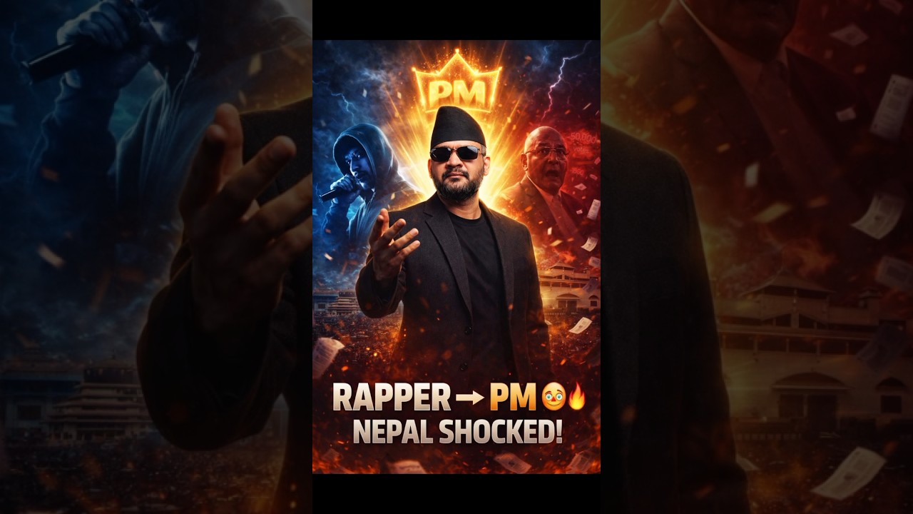 Rapper - PM 😱 | The Unbelievable Journey of Balen Shah#nepal#balenshah#nepalpm#balendrashah#politics