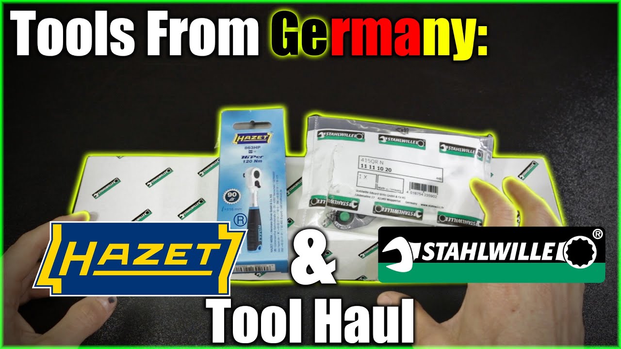 Tools From Germany: Stahlwille & Hazet Tool Haul