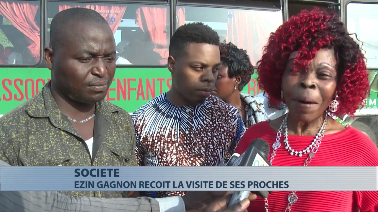 Culture : Ezin Gagnon reçoit la visite de ses proches
