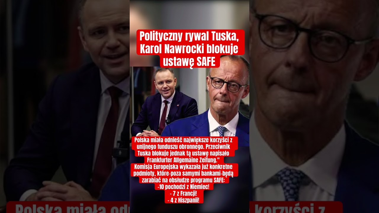 Niemcy przedstawiają Nawrockiego jako przeciwnika Tuska🇵🇱👏🏽 #karolnawrocki #donaldtusk #polityka