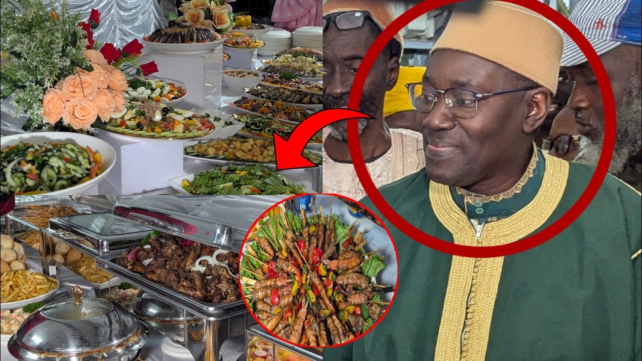 Gamou Ndakarou 2026 admirer le Dîner Royal chez Serigne Abdou Aziz Sy Ahmed avec